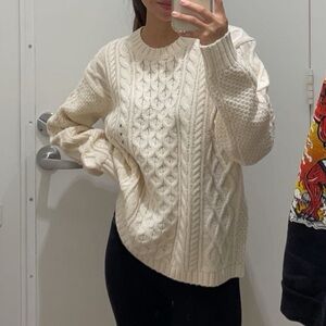 Uniqlo Cable-knit Sweater